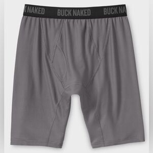 Duluth Trading Buck Naked Extra Long Boxer Briefs Grey 4XL NWT IN PACKAGE
